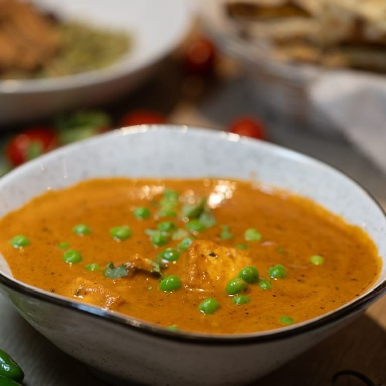 Delicious Matar Paneer Awaits