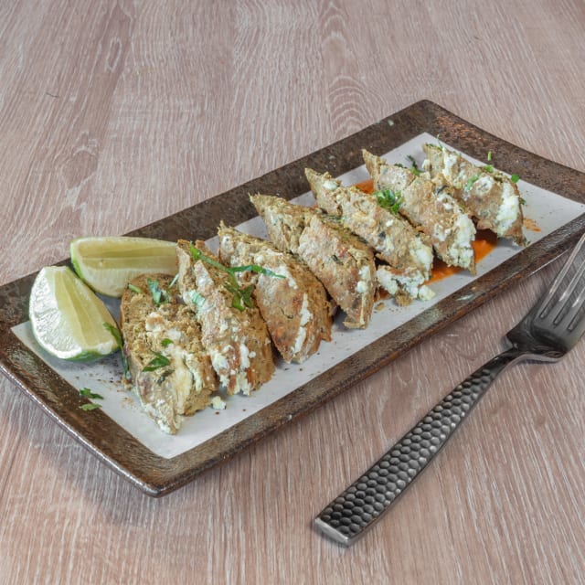 Goat Cheese Kebab.